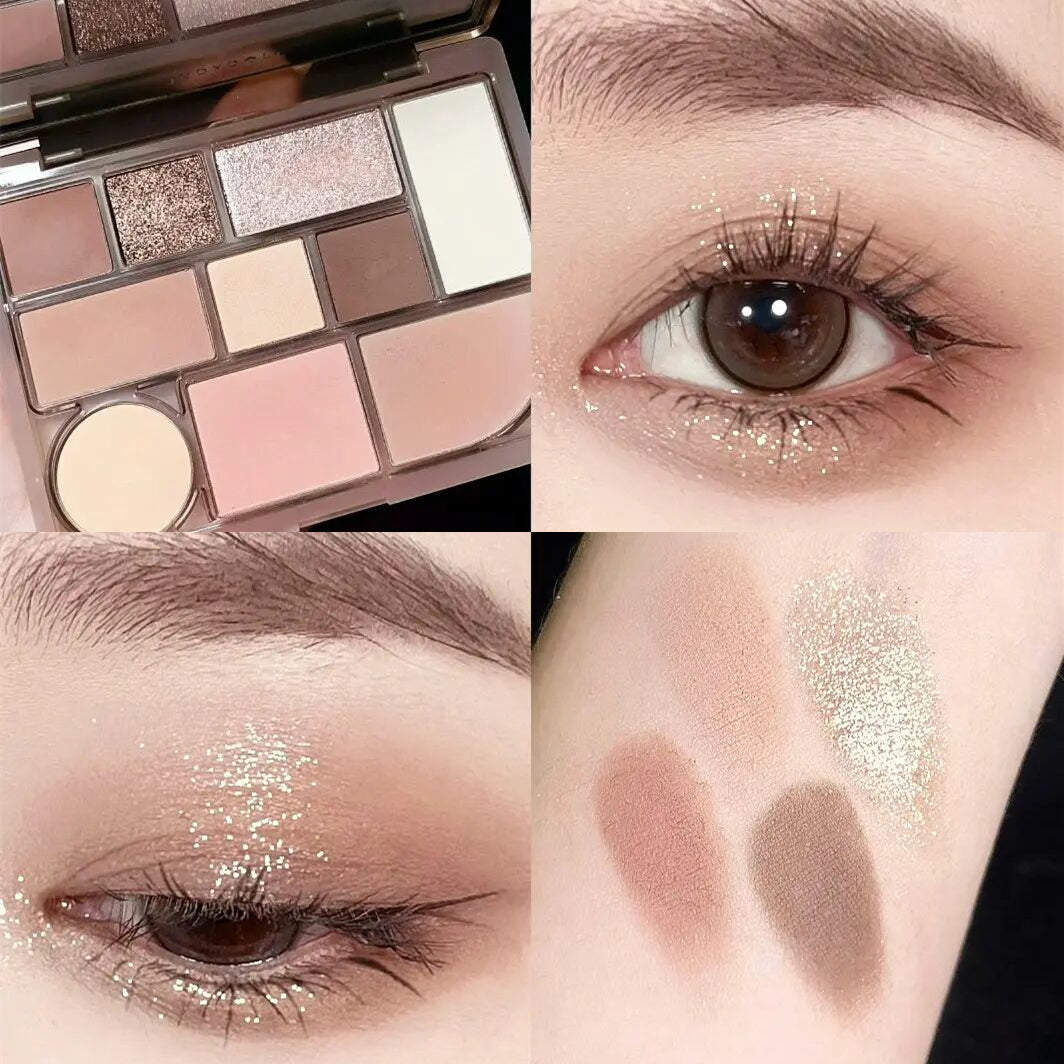 JUDYDOLL 10 Color All-In-One Makeup Eyeshadow Palette T2984