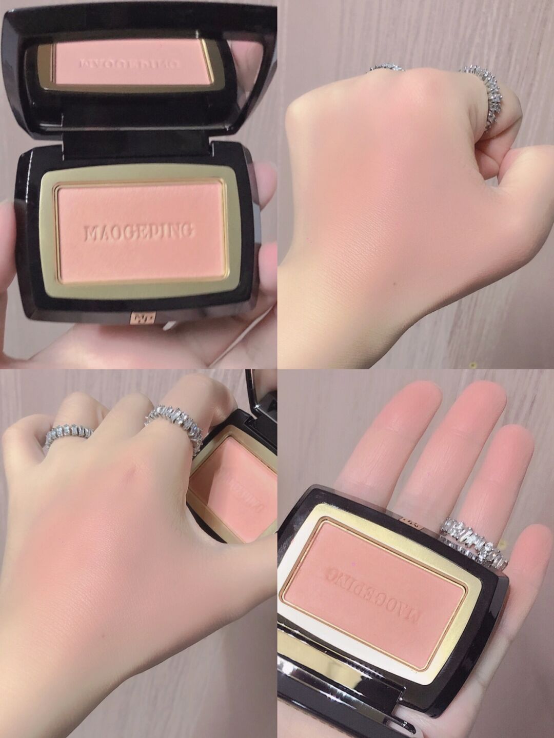 MAOGEPING Soft Yarn Magic Natural Long-lasting Makeup Blusher T2991
