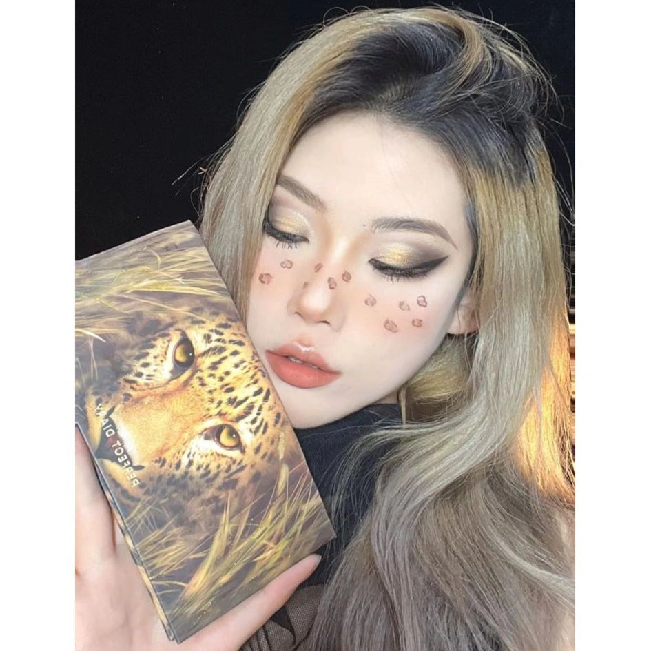 Perfect Diary X Discovery Leopard Awakening Eyeshadow Palette Cruelty-free T3022