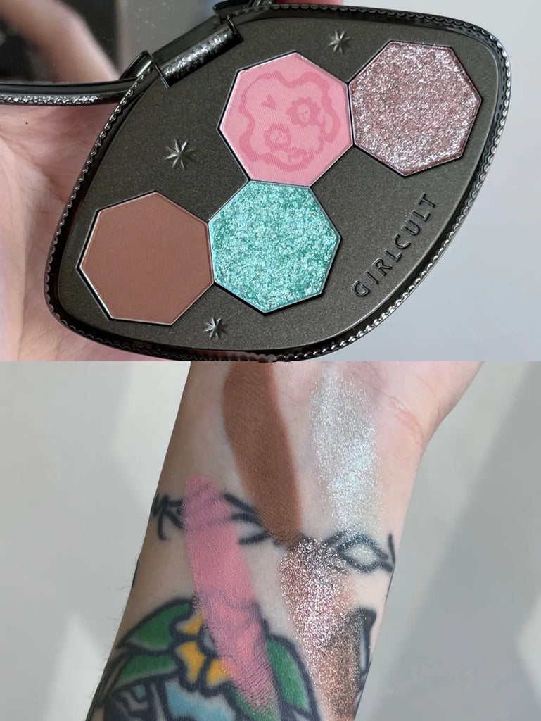 TOPSHOP CHAMELEON GLOW EYESHADOW SWATCHES – Our Beauty Cult