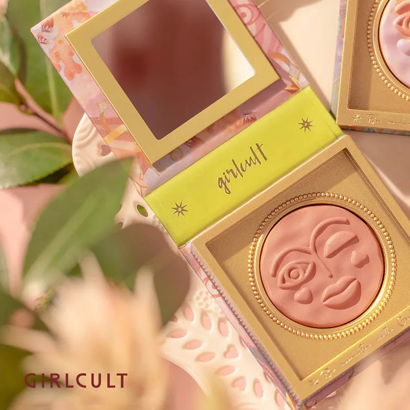 Girlcult Fuwa Series Ice Potato Mood Blusher Powder T3027